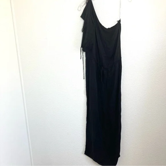 young fabulous and broke one shoulder dress Young fabulous, and broke, one shoulder, mini dress, blue, and white ombre